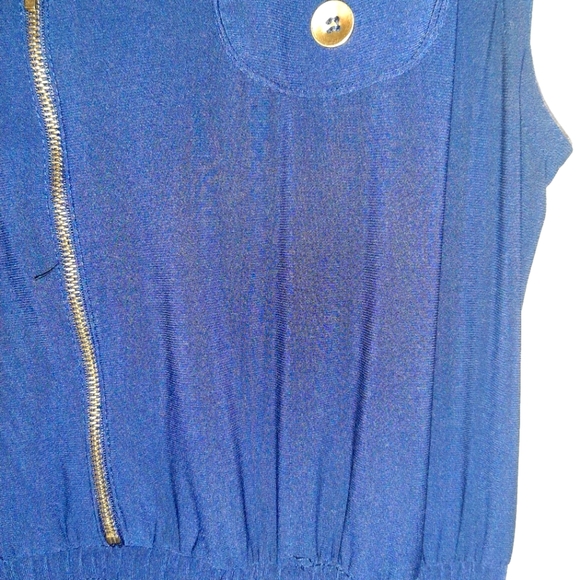 Dark Blue Jumpsuit - Picture 5 of 8